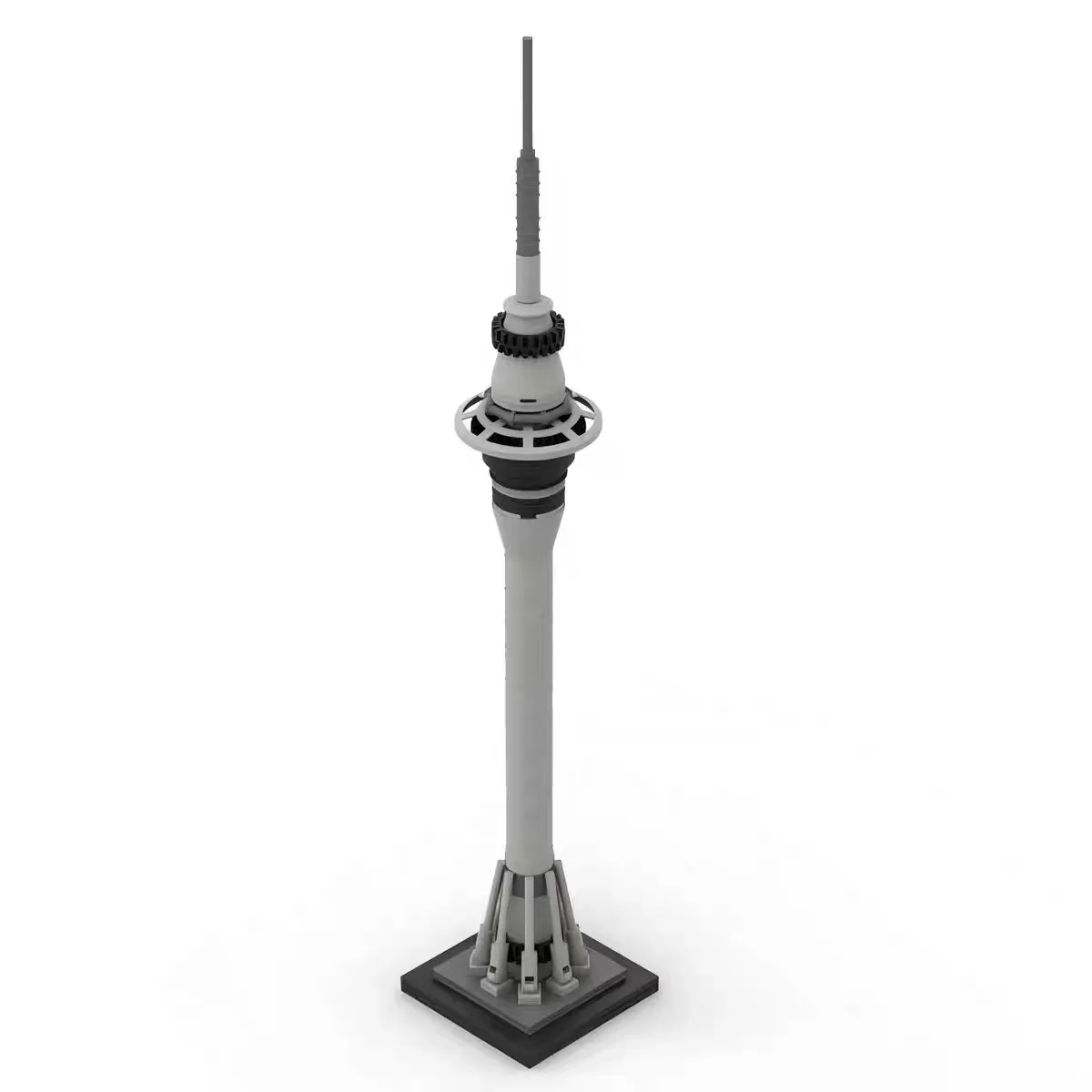 

MOC знаменитый город Iandmark архитектура Новая Зеландия Sky Tower модель строительные блоки коллекция головоломка на день рождения DIY игрушки подарки для детей