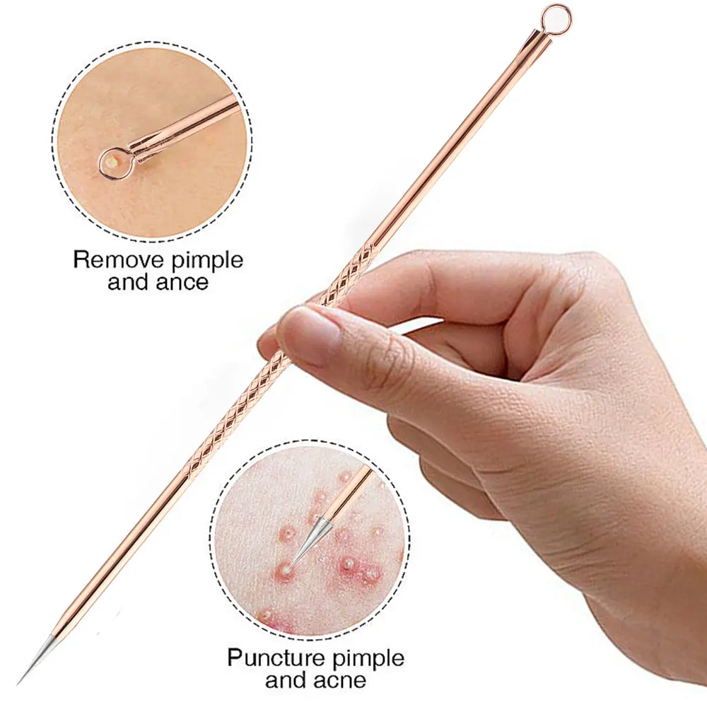 جهاز إزالة الرؤوس السوداء بالضغط الساخن، جهاز تجميل المسام، مزيل الجلد الميت، 3 مستويات و4 رؤوس شفط قابلة للاستبدال بمنفذ USB