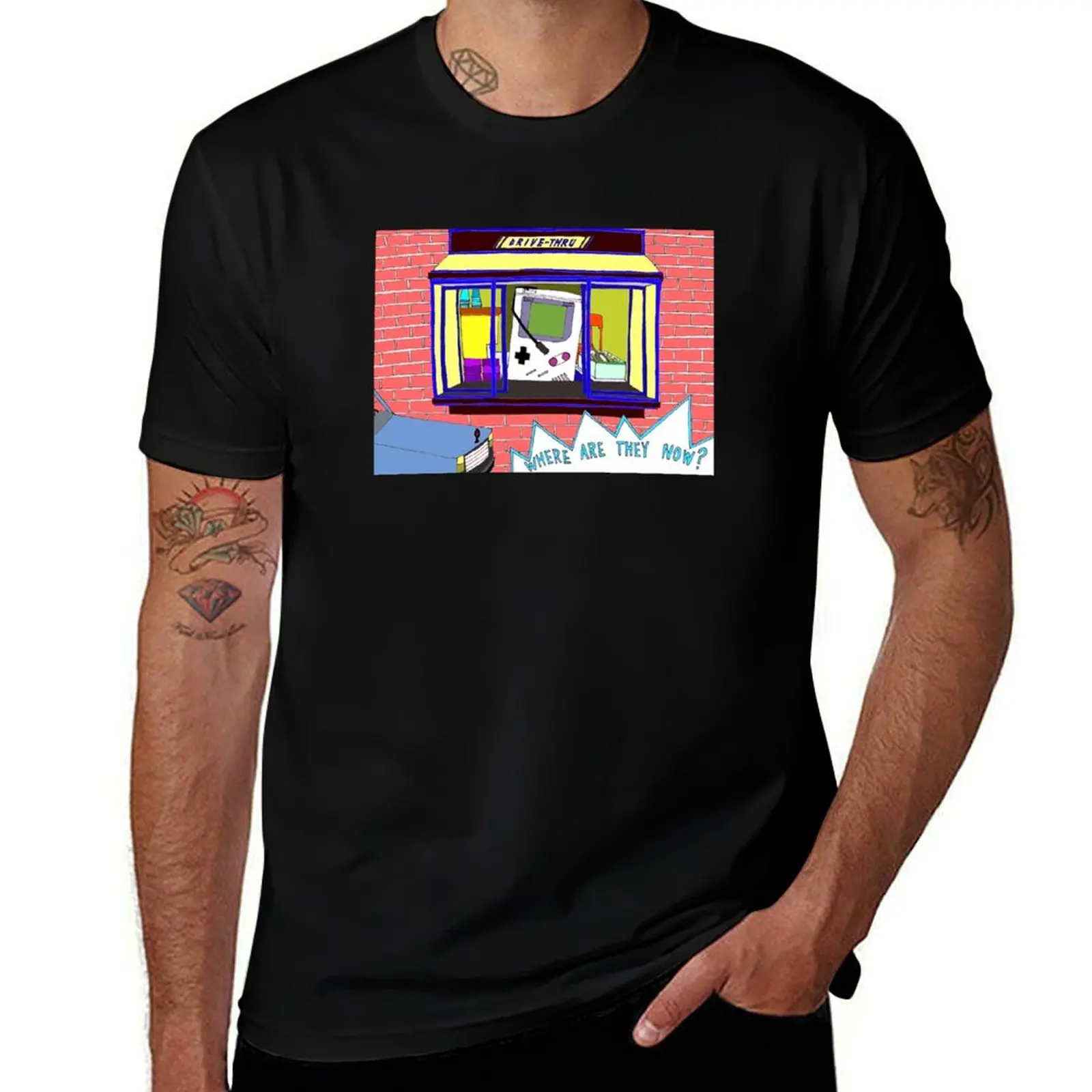 Broad City Where Are They Now Gameboy T-Shirt Casual Soft Cotton Short Sleeve Tee T-Shirt