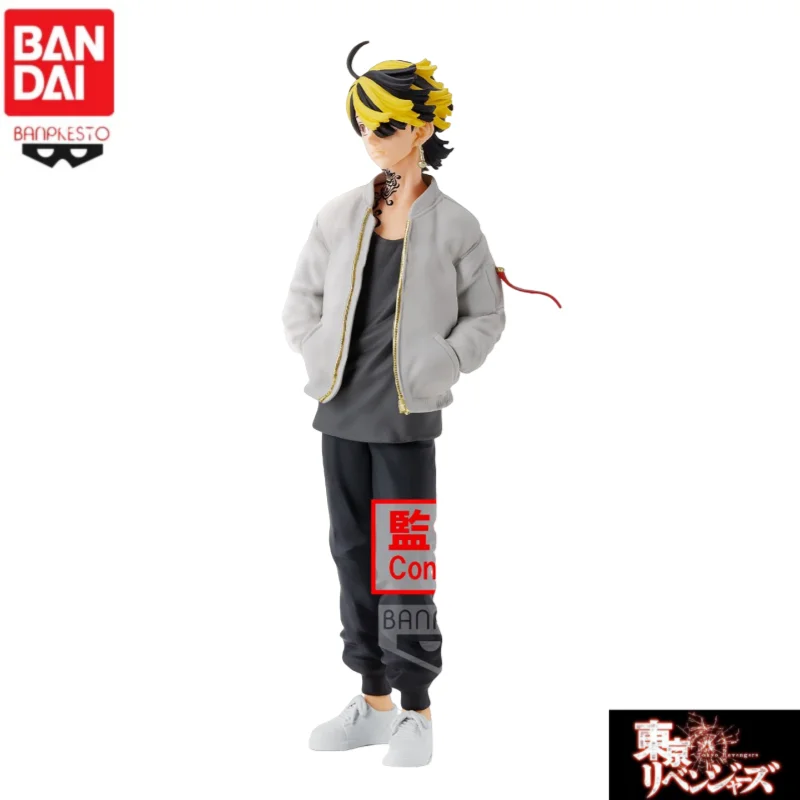 

В наличии Bandai оригинальные Tokyo Revengers Saito Hajime модель игрушки статуя гараж коллекционные украшения персонажи аниме