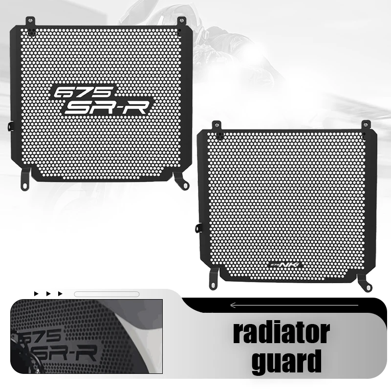 

2024 2025 675 SR SS NK 675SS R SR-R FOR CFMOTO 675SR-R 675SR 650NK Motorcycles Radiator Grille Guard Cover Protection
