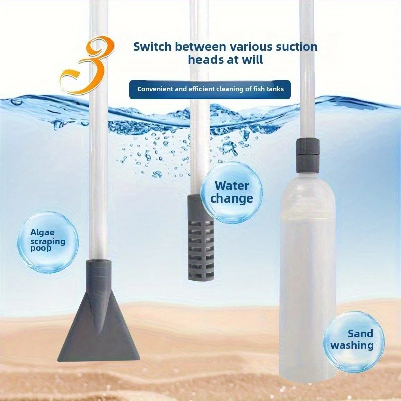 Langlebiges Aquarium-Saugpumpen-Set für Einfache Wasserwechsel & Sandreinigung Effizientes Aquariumpflege-Werkzeug mit Flexiblem Schlauch – Detail 21