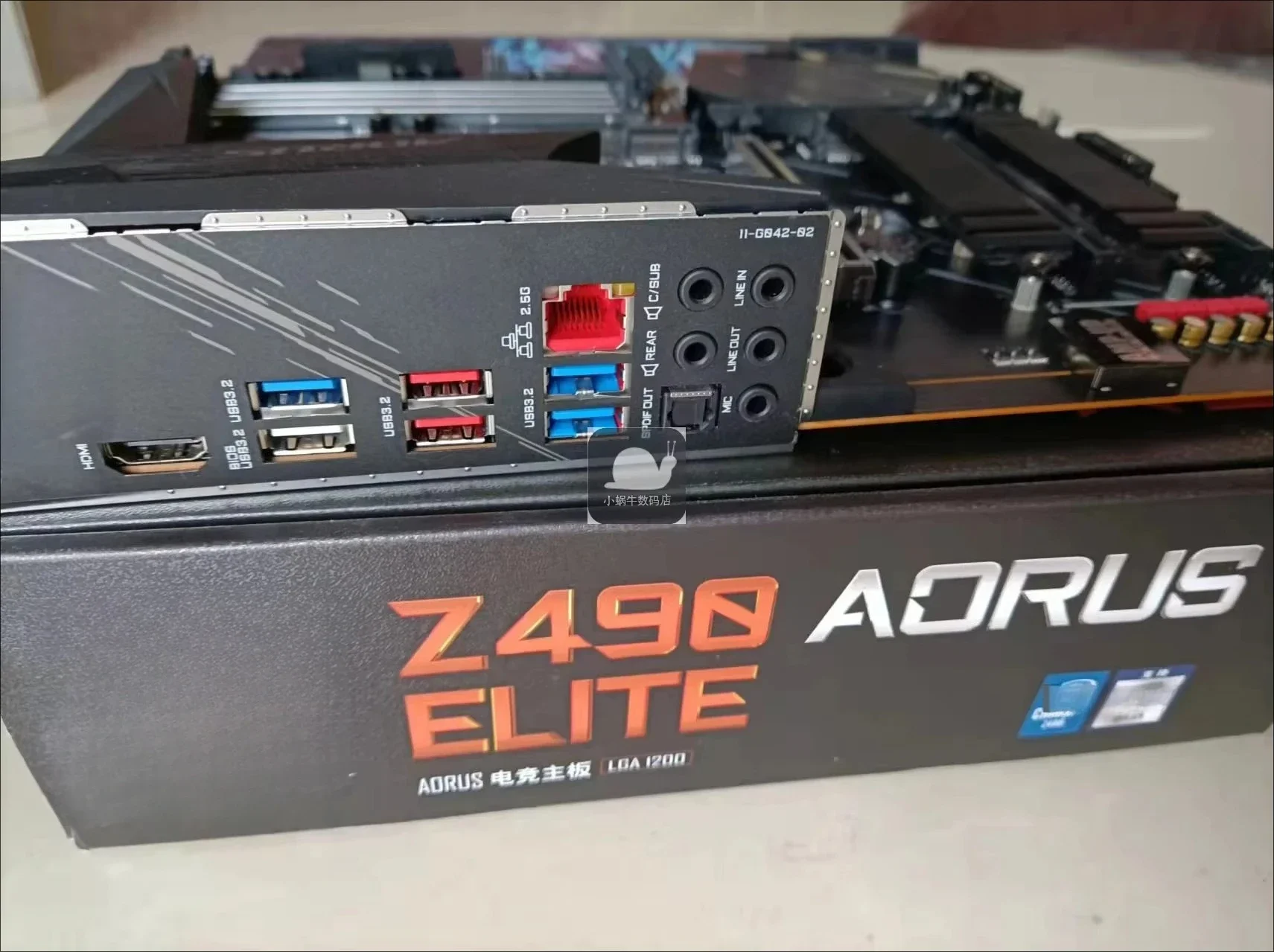 For Gigabyte Z490 AORI ELITE new desktop computer main board supports 11th generation Used