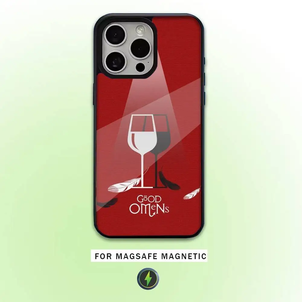 حافظة هاتف OmenS-S G-Good Love لهاتف iPhone17,16,15,14,13,12,11 Plus، Pro Max Magnetic للشحن اللاسلكي Magsafe #6