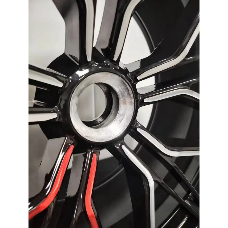 Full-Size Range High-End Custom Motorcycle WheelsFor DUCATI Devil 1260 Devil V4 Forging Rims Riding Speed6061-T6 Aluminum Alloy