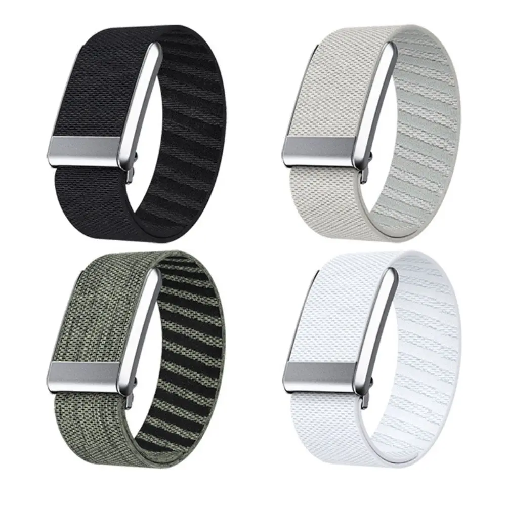 Nylon-Fitnessband, atmungsaktiv, weich, Tracker-Gurt, verstellbarer Schutz, Ersatzgurt für Whoop 5.0 Life MG/One Peak Damen Herren