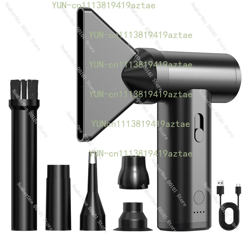 Portable Violent Turbo Jet Fan High Speed Handheld Blower for Camping Travel Dust Cleaning