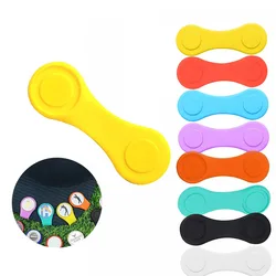 3/5 Pcs Silicone Golf Hat Clip 86x29mm Recessed Strong Magnetic Folding 8 Colors Golf Ball Marker Holder Golf Practice Supplies