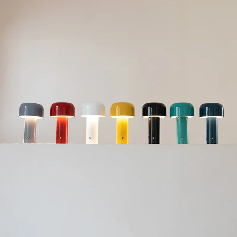 Lampe LED de bureau aste par USB, lampe de table plus lente, petite veilleuse sans fil, chambre à coucher, bar, restaurant, escales de bureau