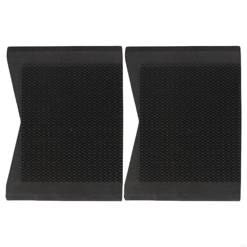  2Pcs Double Kick Pedal Block Nonslip Drum Block Total Slide Prevention Drum Pedal Anchors System Drum Accessories