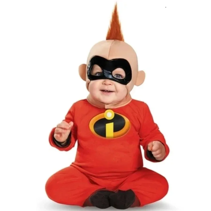 Nouveau nouveau Baby Jack Halloween M. Incroyable 2 combinaisons Costume adultes tout-petits Cosplay2025c;5,v'8.d;