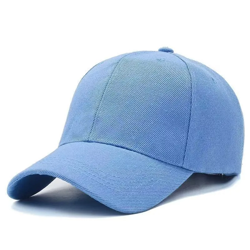 Blanko Unisex verstellbare Papa Hut einfarbig Twill schlichte Acryl Baseball Cap günstige Frauen Männer Sommer Herbst Frühling Sonnenblende Hüte – Detail 9