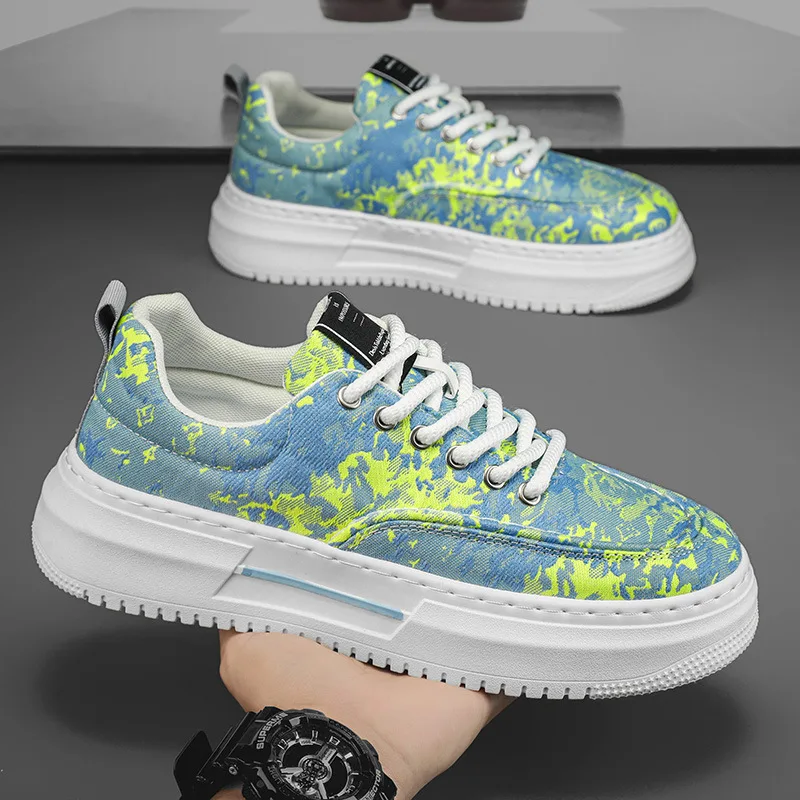 

Цветная лоскутная дышащая обувь, мужские модные мягкие легкие кроссовки для скейтборда, летняя обувь верблюжьего цвета в стиле ретро, тренд 2024