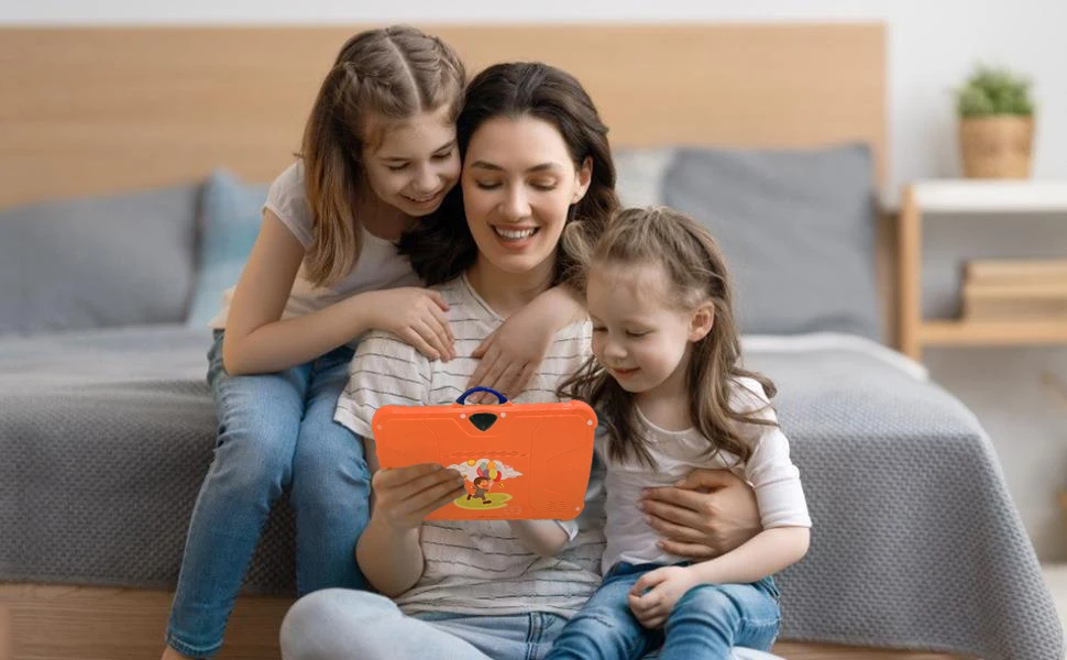 7 Inch Kids Tablet Quad Core 4GB RAM 64GB ROM Google Play New Android Tablets WiFi Bluetooth Cheap And Simple Children's Gifts