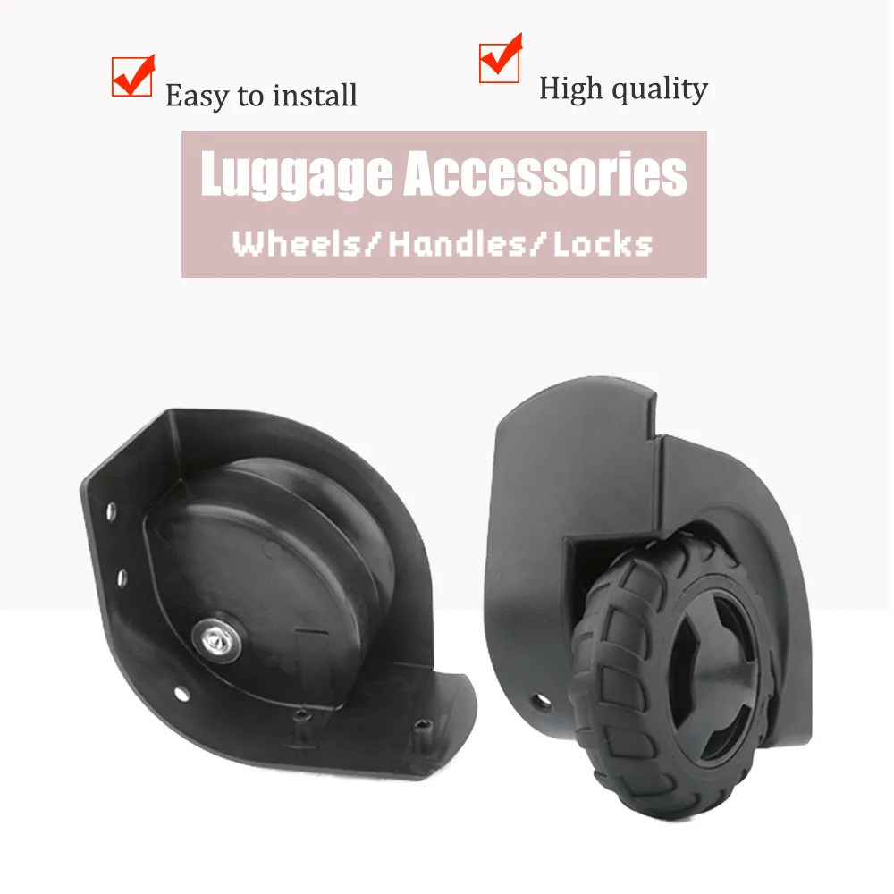 Multi-Size D098 Precise Match Directional Wheel Fits Mainstream Brands Dedicated Feel Replacement Accessory for Luggage