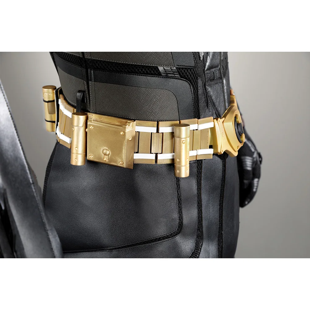 Disfraz Bruce Cosplay Belt Costume Wayne Halloween Carnival Suit for Adult Men