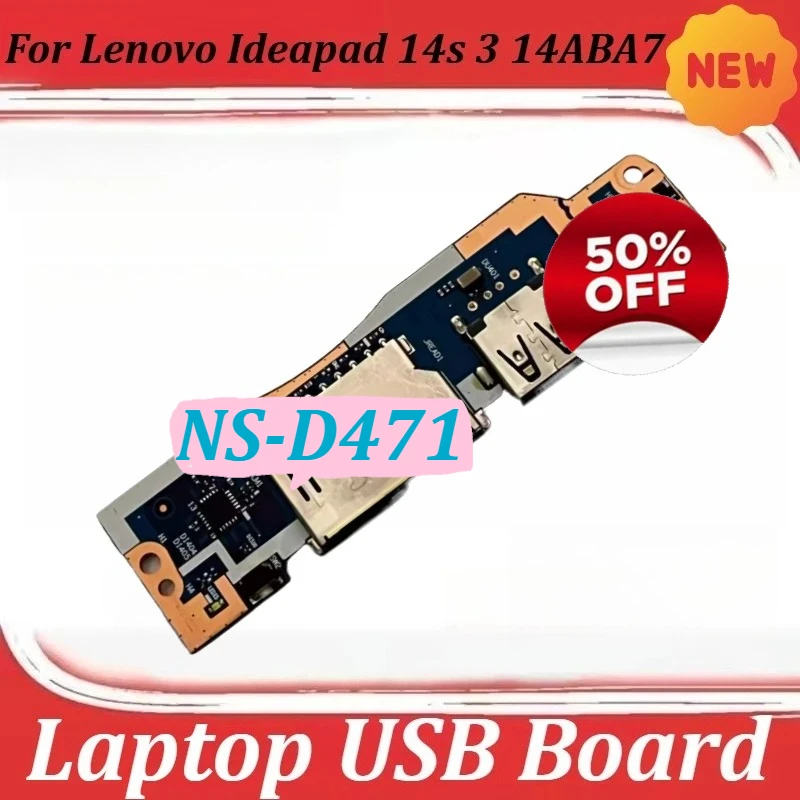 

USB-плата NS-D471 для ноутбука Lenovo Ideapad 14s 3 14ABA7