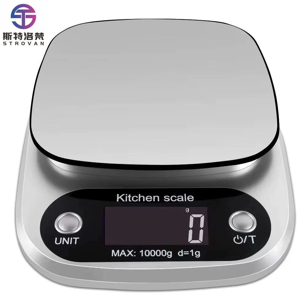 

STLF WJW Good Quality Unique 10Kg Electronic Kitchen Scale CH 305 Digital Food Electronc Balance Smart Small Weighing Scale Kitc