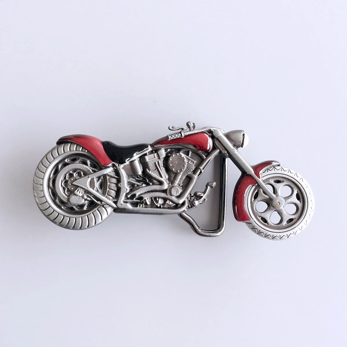 fibbia-per-cintura-moto-vintage-rossa-3d-in-metallo-pesante-buckle-at072rd
