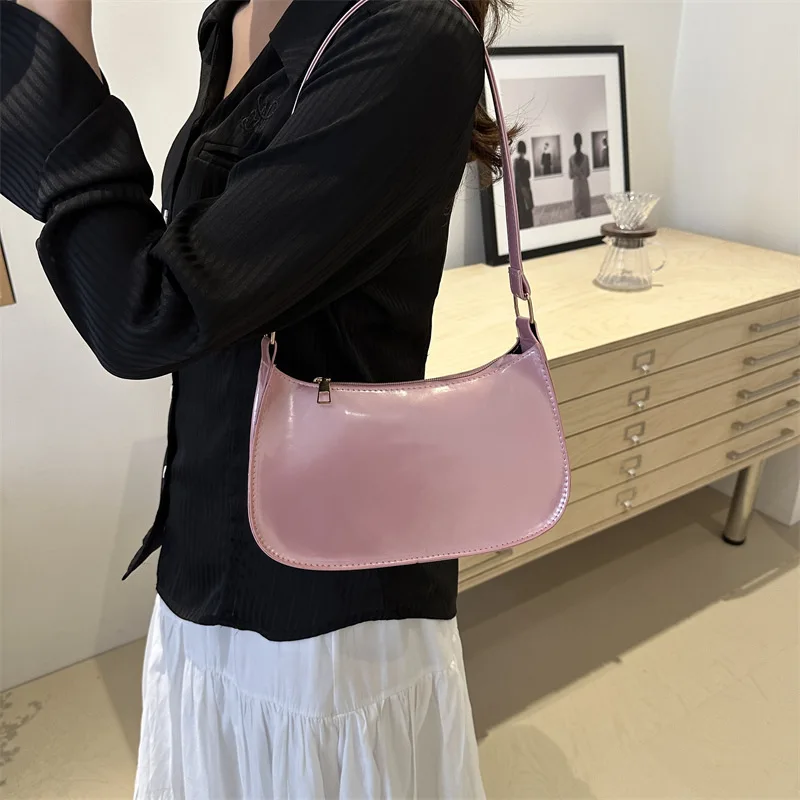2025 Trendy Dopamine Color Phone Bag - Minimalist Niche Design Crossbody Purse for Commute & Daily Use, Soft PU Leather