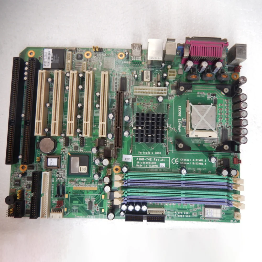 Industrial Control Board For ADVANTECH AIMB-742 REV A2