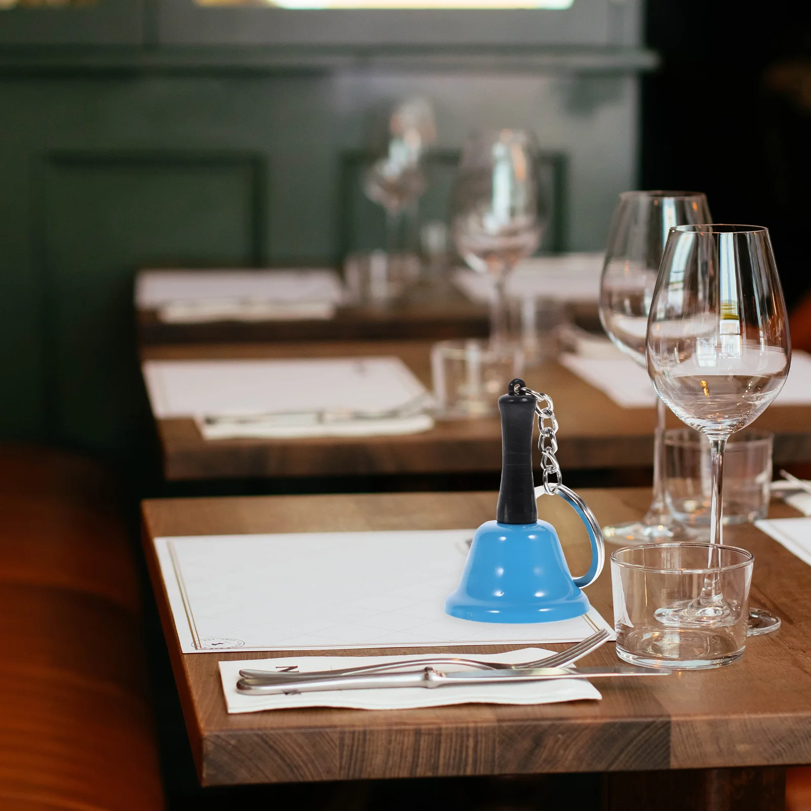 5 قطعة أجراس اليد المعدنية بصوت عال واضح 55db خدمة التطوير مطعم مكتب جرس عطلة ديكور #1