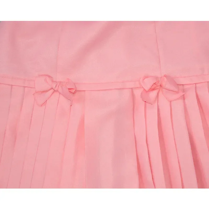 2025 11 أزياء المدرسة السحرية الساحرة التأثيرية دولرز مظلة فستان نسائي لحفلات الهالوين فساتين وردية للكبار sk