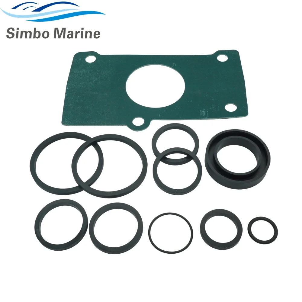 Gasket Kit Volvo Penta B21 B23 AQ120 AQ125 AQ140 Heat Exchange Seal For 22103