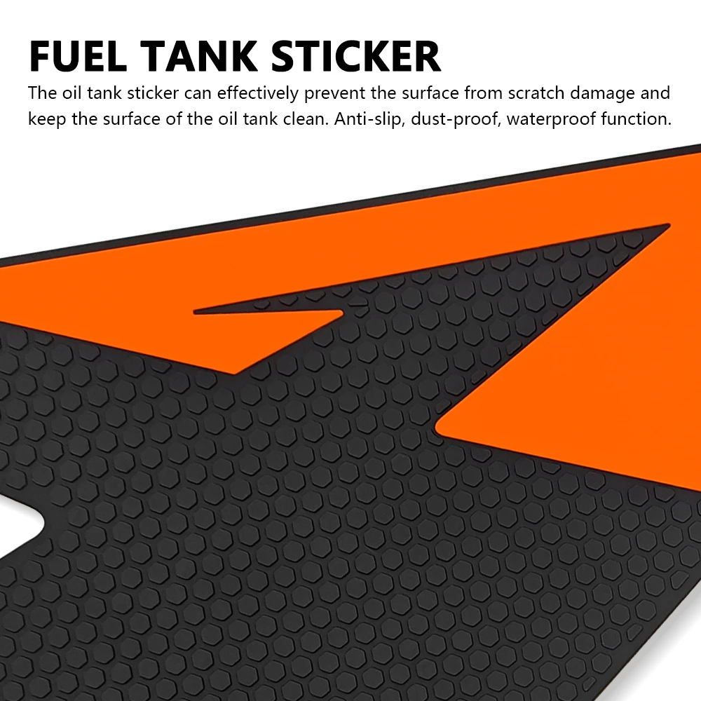 For Duke 390 390DUKE 2024 Anti slip Tank Pad Sticker Gas Knee Grip Traction Side Pad Fuel Tank Pad Sticker Protection