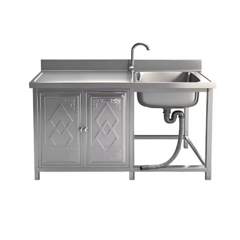 

Современный стиль, встроенный ящик, кухонный шкаф, раковина из нержавеющей стали, подставка для ножей, бассейн для мытья посуды, умывальник, столешница из дерева