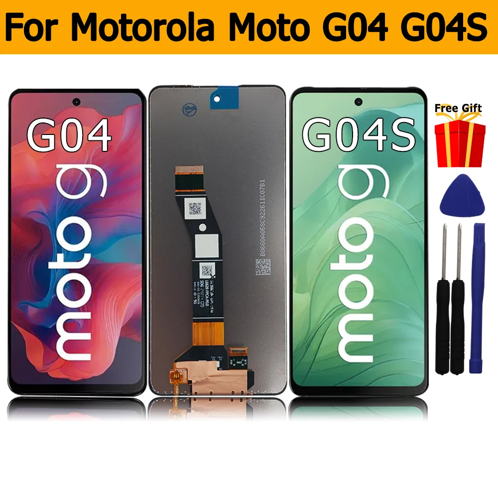 LCD OEM para Motorola Moto G04 G04S XT2421-2 XT2421-3 XT2421-8 pantalla táctil digitalizador para Moto G04S G04 reemplazo LCD