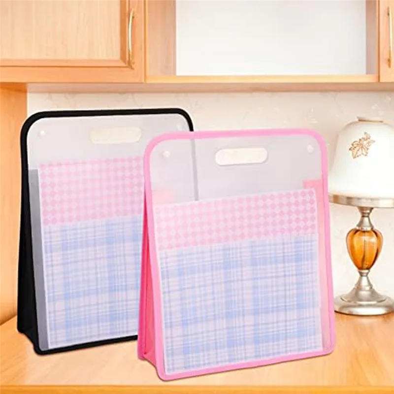 ADP-4Pcs 15.8 x 13 x 3 Inches Scrapbook Paper Storage Organizer Box, Expandable Paper Folio12 x 12 Sheets,for Cardstock