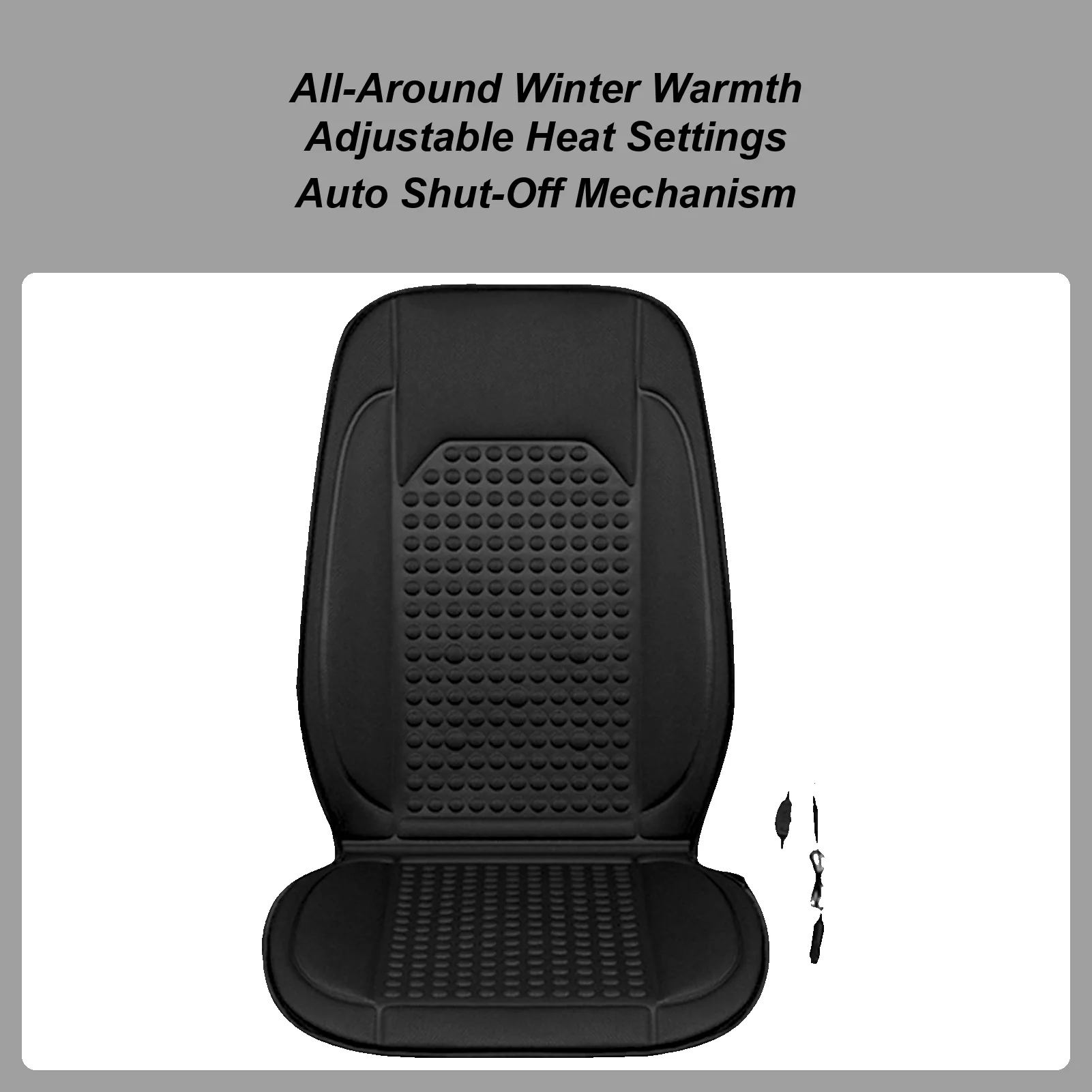 

Heated Seat For Car Overheat Protection Pad Heated Seat Cushion Car Accessories For Truck SUV RV Sedan Automotive Van Cold