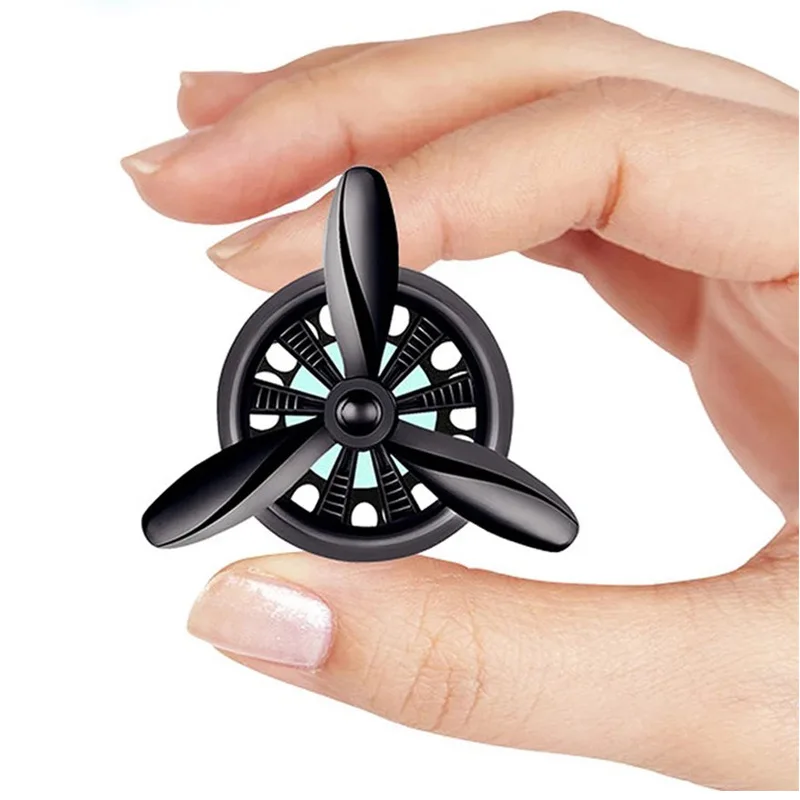 

Car Aroma Accessories Interior Air Freshener Outlet Small Fan Car Decoration Creative Ornament Perfume Air Freshener