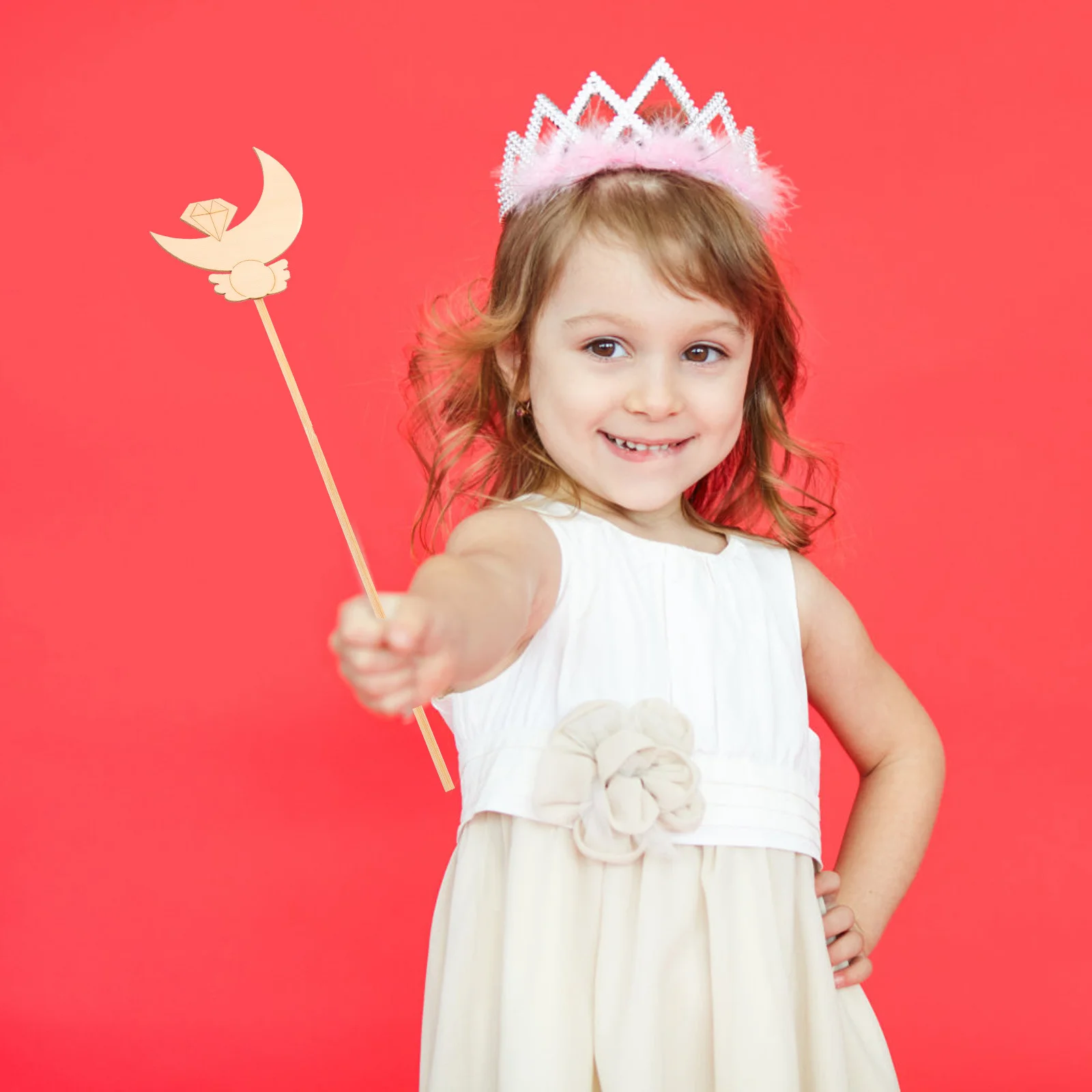 10 pçs diy fada vara pintura de madeira artesanato para crianças decoração criativa palco desempenho fada diy graffiti graffiti para crianças