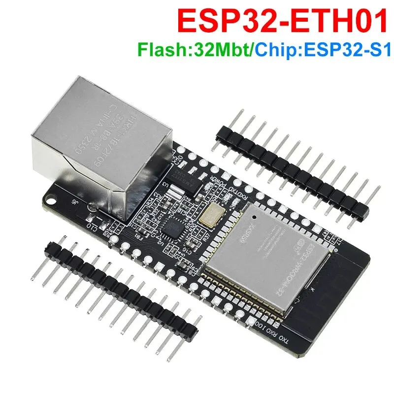 WT32-ETH01 Embedded Serial Port Networking Ethernet Bluetooth-compatible WIFI Combo Gateway MCU ESP32 Wireless Module Board