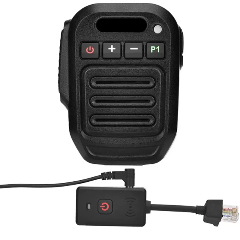 ABKI-บลูทูธไร้สายไมโครโฟนวิทยุรถยนต์สำหรับ IC-2720 IC-2200H ไมโครโฟนวิทยุไร้สายในรถยนต์ลำโพง