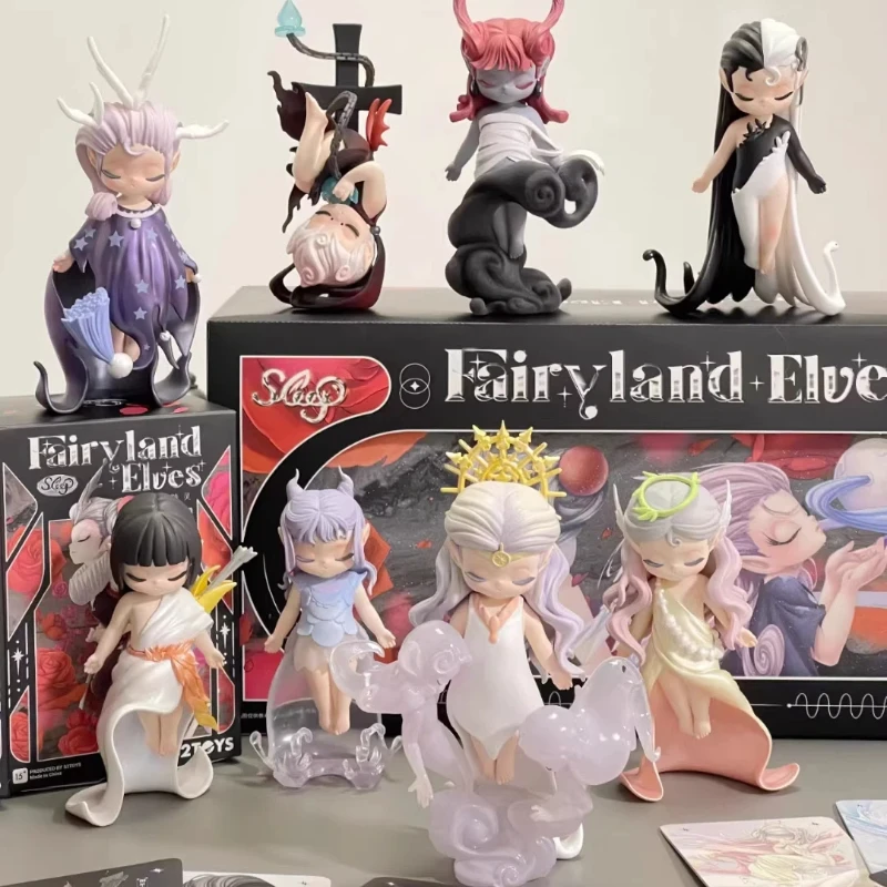 

Sleep Fairyland Elves Elf Series слепая коробка игрушки Kawaii фигурка Caixa Caja Mystery Box мультяшная модель куклы Декор подарок для девочек