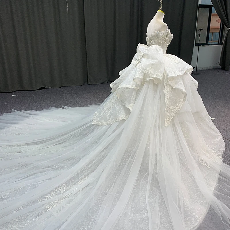 Robe de Mariée en Clip avec Paillettes, Prix Surprise, pour Patients de Mariage, Quel que soit le Modèle MN208