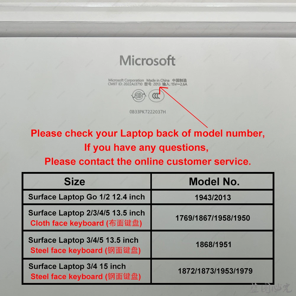 Funda para portátil Microsoft Surface Go 2, cubierta de cristal mate, 12,4 pulgadas, 2, 3, 4, 5, 13,5 pulgadas