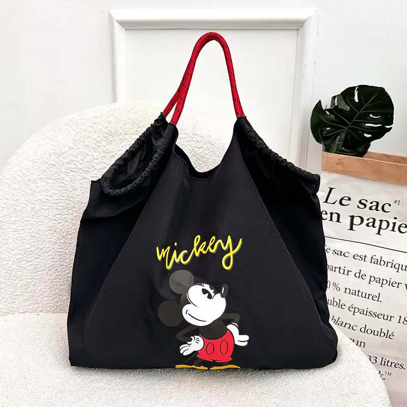 Disney Nylon Mickey print single shoulder crossbody bag large capacity shopping bag handbags