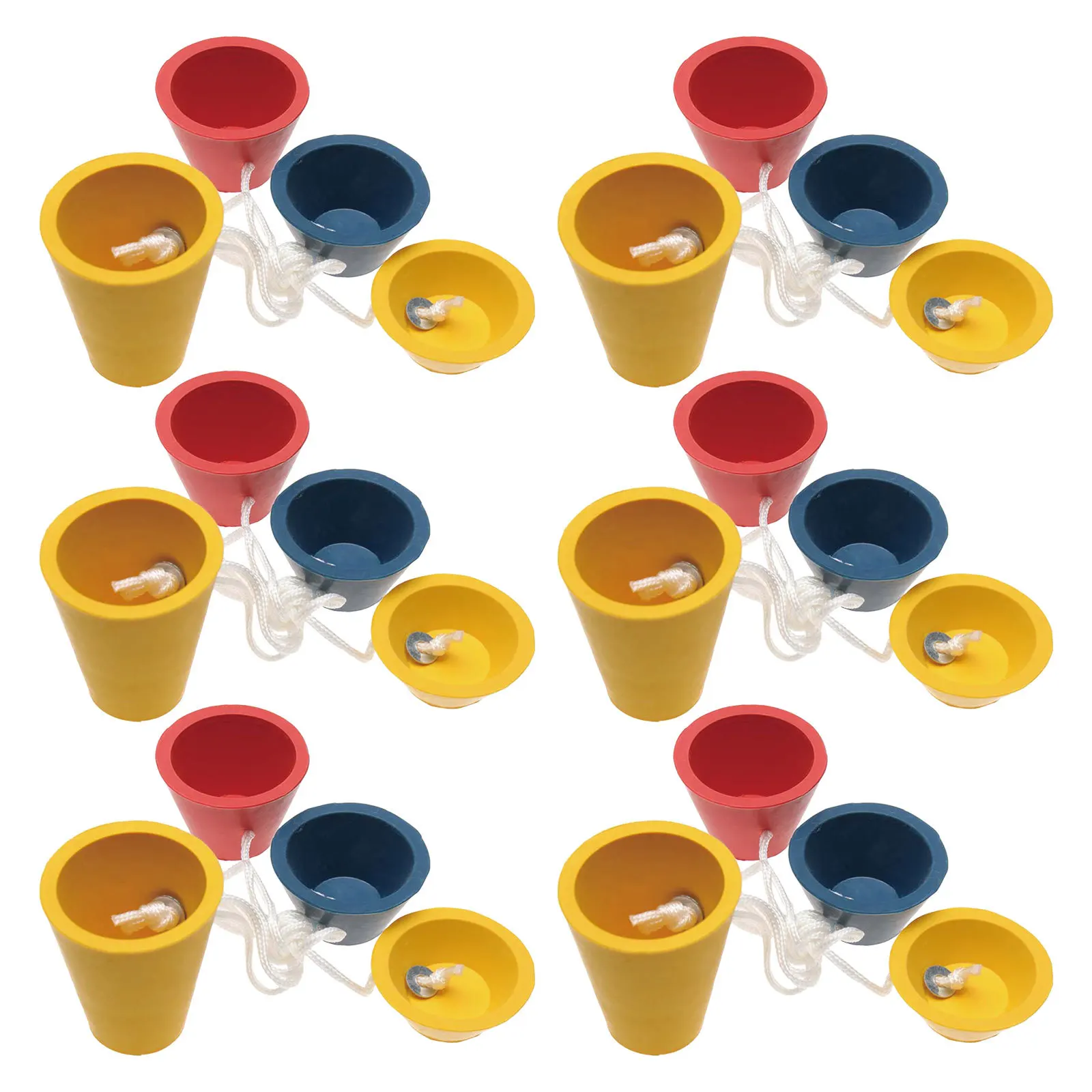 6 مجموعة المطاط جولف تيز حية اللون الترميز 11 16 22 36 مللي متر جولف لوازم التدريب القيادة المدى حصيرة حامل المطاط تيز