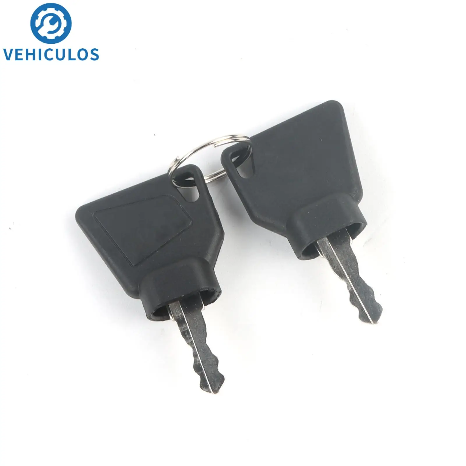 

2 шт., ключ зажигания для тяжелого оборудования автомобиля для Jcb Bomag Manitou, тракторный экскаватор, пусковой переключатель, запасные части для дверного замка