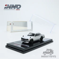 INNO 1:64 NISSAN SKYLINE 2000 GT-R (KPGC10) Silver Diecast Model Car