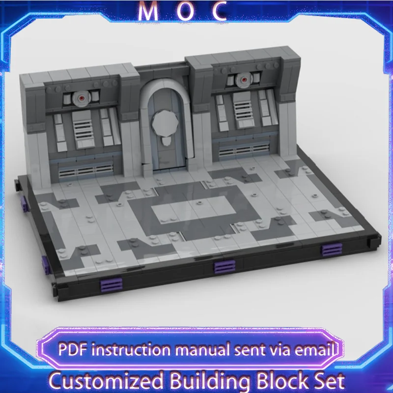 

Набор для сборки средневековой архитектуры 712 деталей: серия «Невидимый коридор» (MOC), конструктор, игрушка для детей, подарок на день рождения