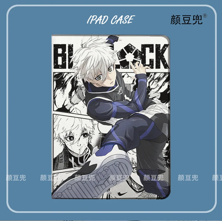 

Чехол Nagi Seishiro Anime BLUE LOCK для iPad Air 45 Mini 5 6, роскошный силиконовый чехол для Pro 12,9 11 для iPad 10th Protective Air 13
