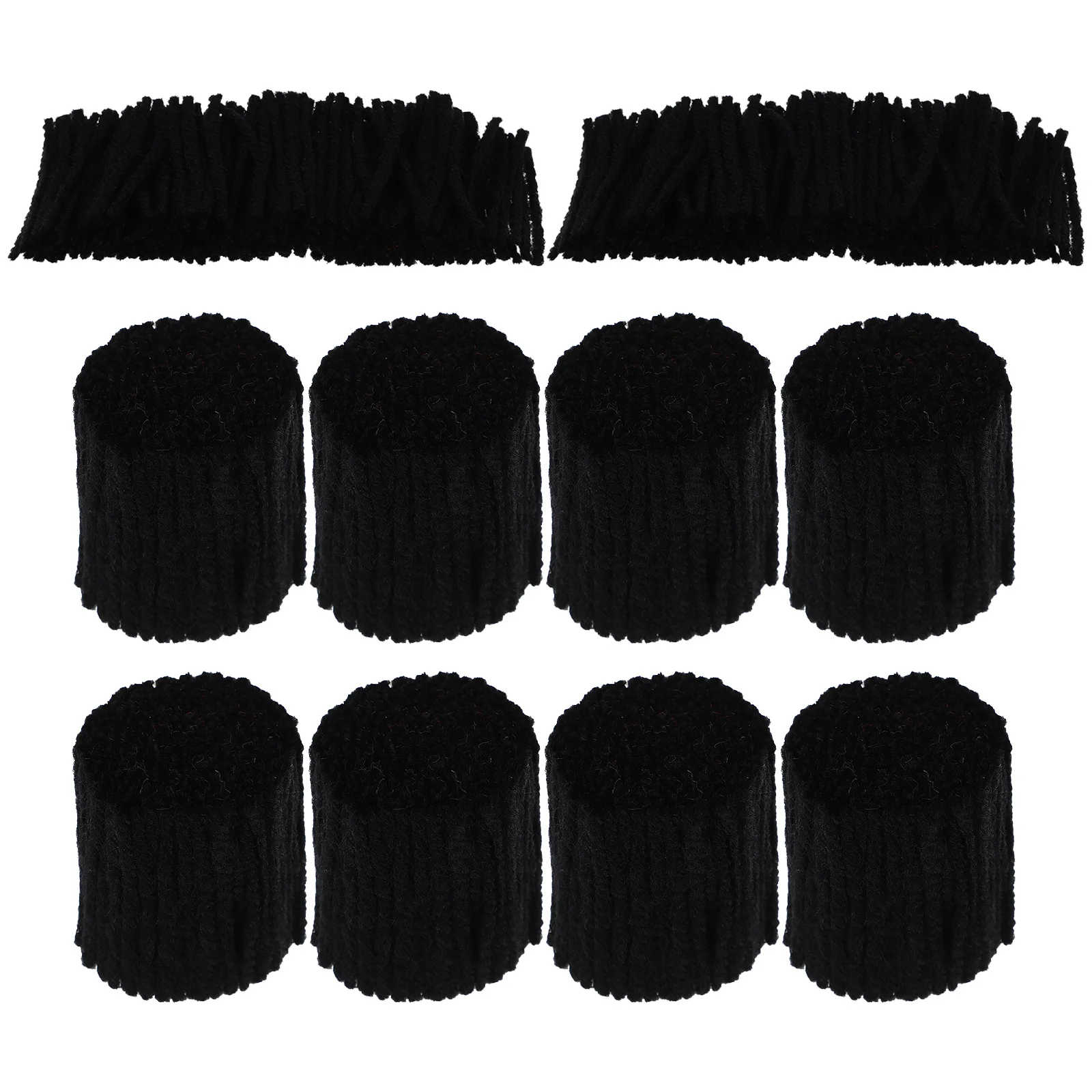 10 لفات التطريز الغزل الحرفية عدة قبل قطع الصوف Diy بها بنفسك الحياكة الكروشيه البساط اليدوية النسيج مزلاج هوك الغزل لوازم الحرفية