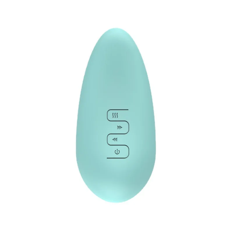 Waterproof Handheld Mini Breast Massager with Heating 5 Vibration Modes for Nursing Care
