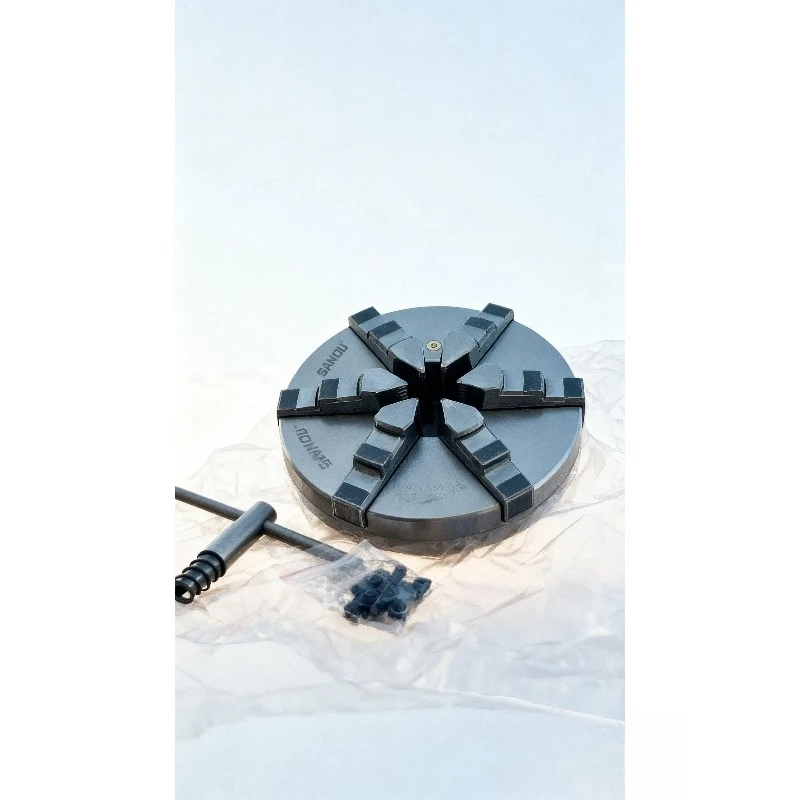 سانو 6 مخرطة الفك تشاك 200 مم نوع التمركز الذاتي K13-200 مخرطة معدنية يدوية تشاك