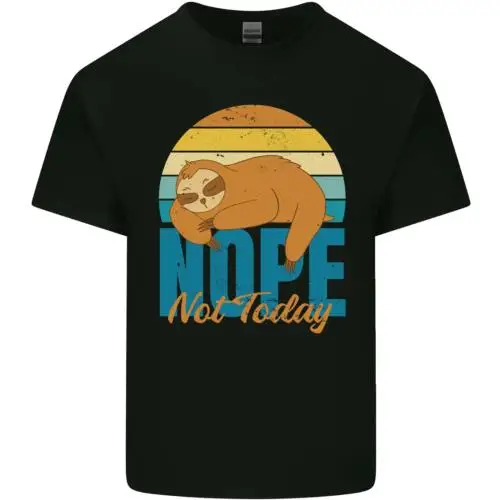 

Sloth Nope Not Today Funny Lazy Kids T-Shirt Childrens